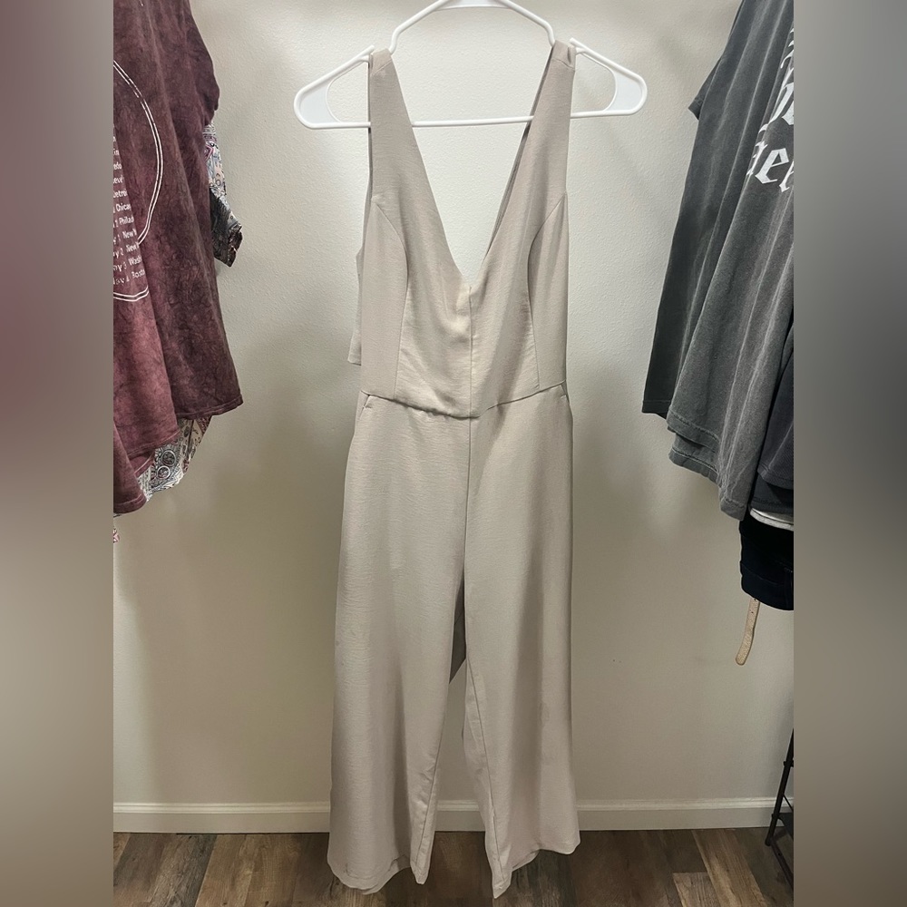 Dress Forum khaki jumpsuit